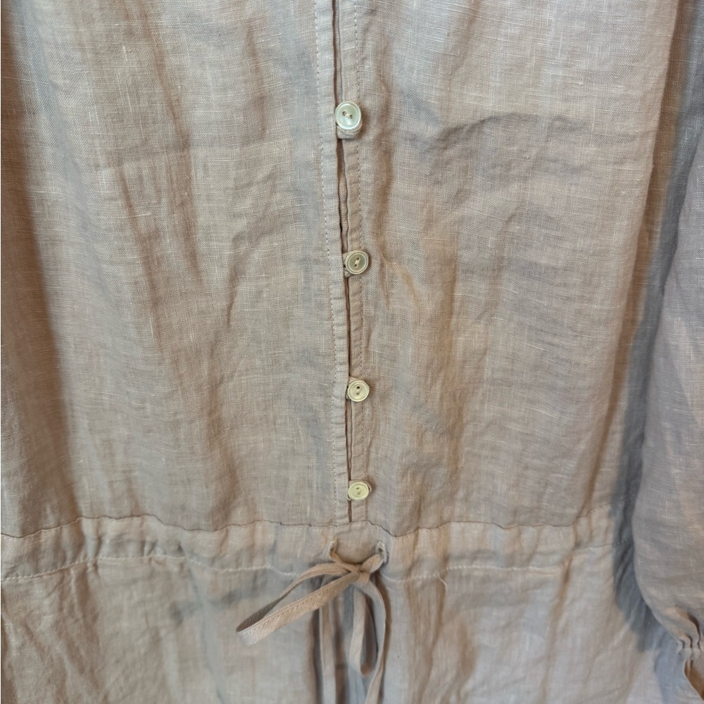 Velvet by Graham & Spencer Light Taupe Jumpsuit - Picture 2 of 5